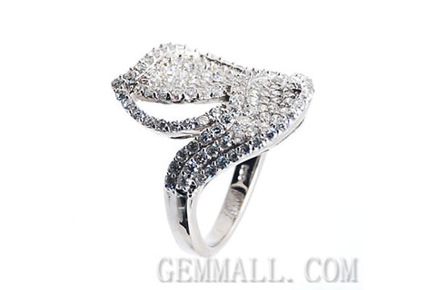 Sterling Silver CZ Paved Ring Style (rha0003)
