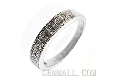 Sterling Silver CZ Paved Ring Style (rha0005)